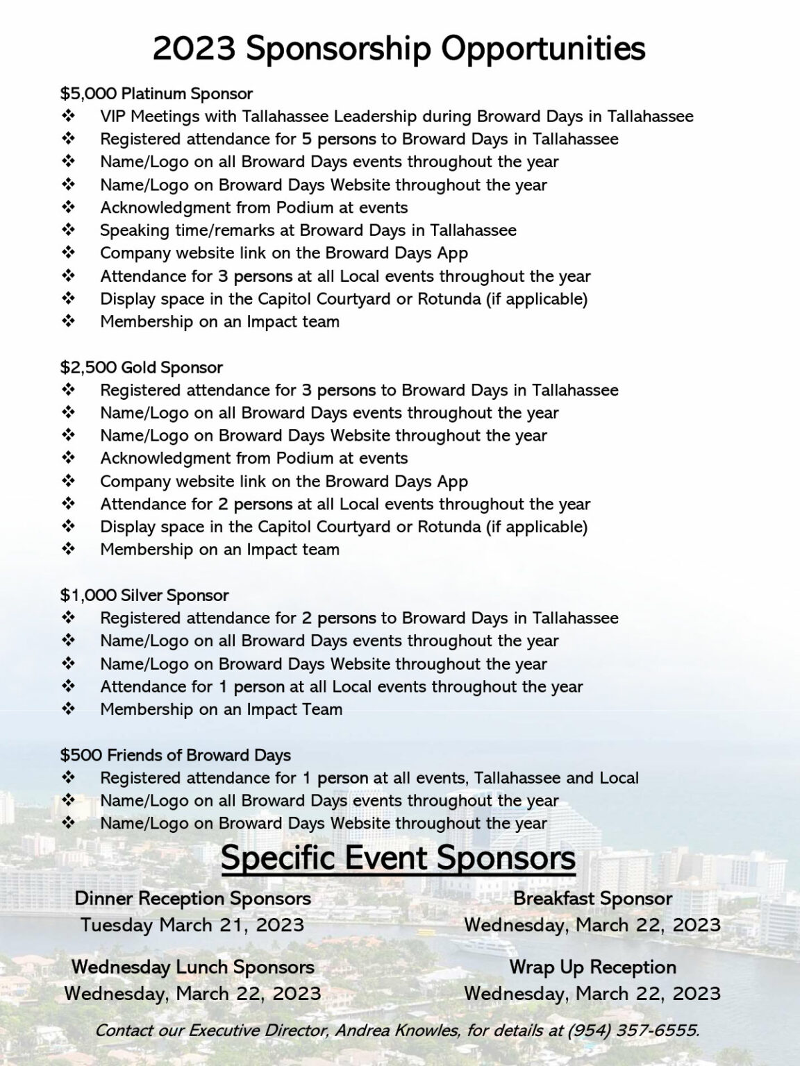 BrowardDaysSponsorship2023 Broward Days